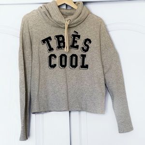 Forever21 Turtleneck Athletic Fit Hoodie